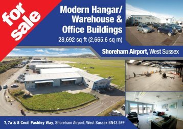 Modern Hangar/ Warehouse & Office Buildings - Stiles Harold Williams