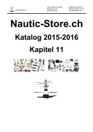 Nautic-Store.ch Bootszubehör Katalog Kapitel 11