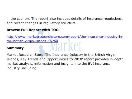 Liechtenstein, Namibia, Bahamas, British Virgin Islands, Yemen Insurance Opportunities Industry 2018 Market Trends, Size, Share