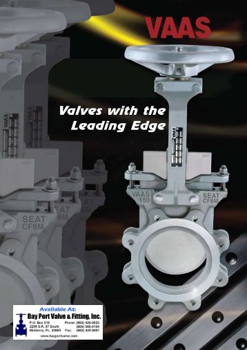 VAAS Knife Gate General Brochure.pdf - Bay Port Valve & Fitting