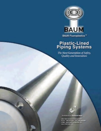 Baum Lined Pipe & Fittings Brochure - Bay Port Valve & Fitting