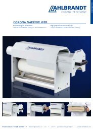 corona narrow web - Ahlbrandt System GmbH