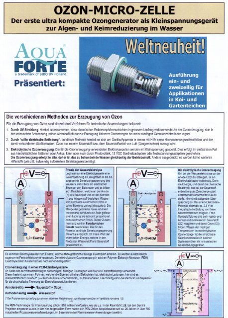 OZON-MICRO-ZELLE - Koi-Andreas