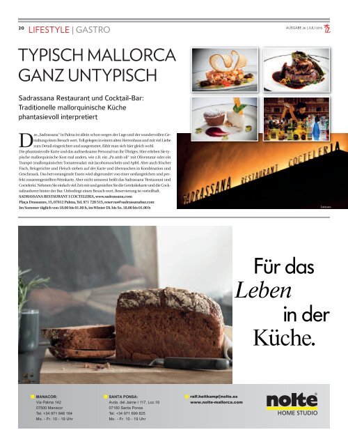 Die inselzeitung mallorca juli 2015