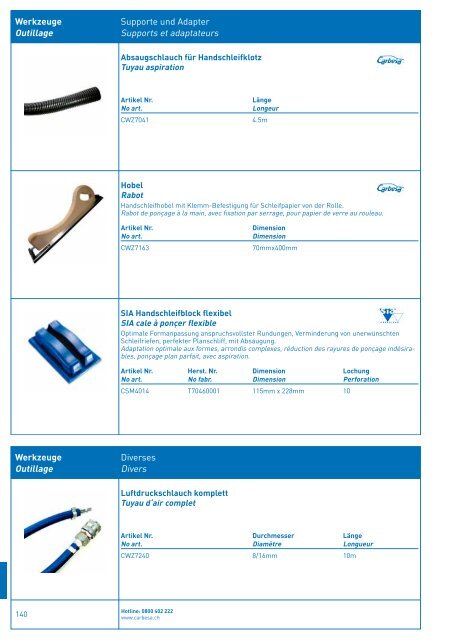 Catalogue de produit