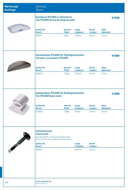 Catalogue de produit