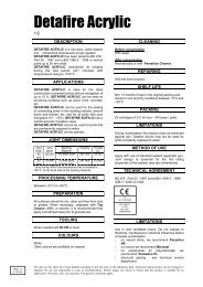 Detafire Acrylic - DL Chemicals