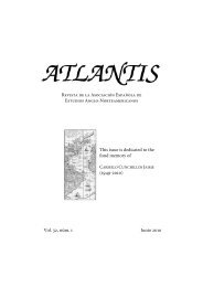 Revista de la AsociaciÃ³n EspaÃ±ola de Estudios Anglo - Atlantis