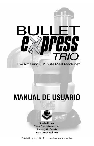 Bullet Express Trio - tienda directa tv