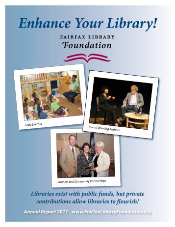 Annual Report - Fairfax Library Foundation