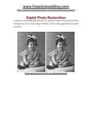 Digital Photo Restoration