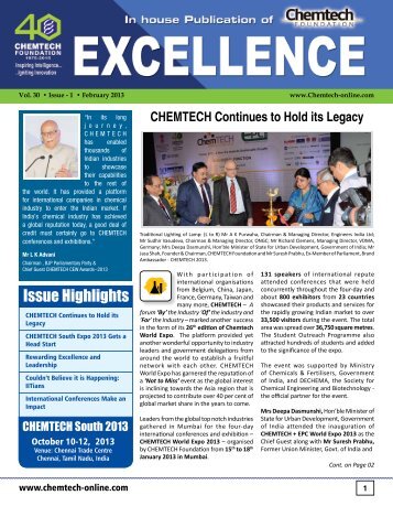 Issue Highlights - Chemtech-online.com