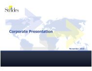 Corporate Presentation - Strides Arcolab Limited