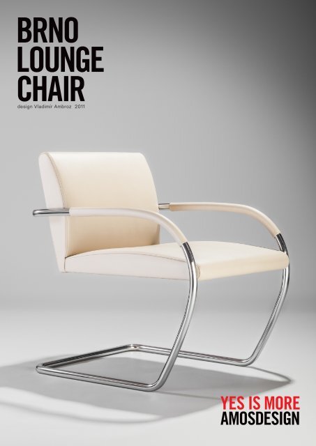 BRNO LOUNGE CHAIR - A.M.O.S. Design, s.r.o.