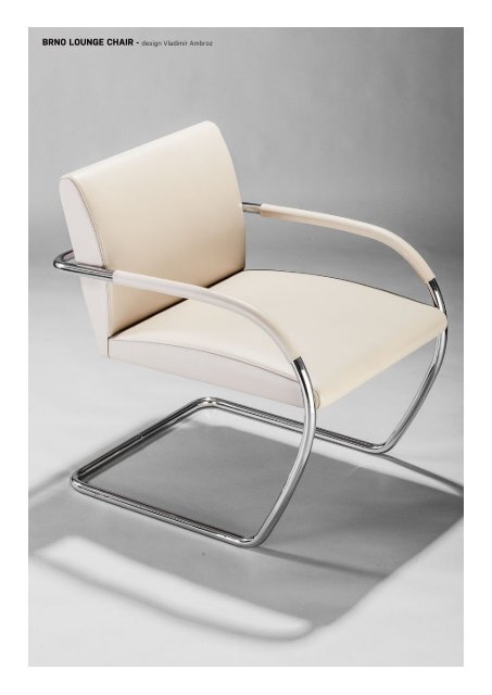 BRNO LOUNGE CHAIR - A.M.O.S. Design, s.r.o.