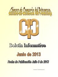 Boletin Junio 2013 - CÃ¡mara de Comercio de Putumayo