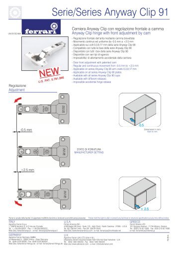 Serie/Series Anyway Clip 91 - Tekform