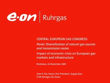 CENTRAL EUROPEAN GAS CONGRESS Safety of Natural Gas ...