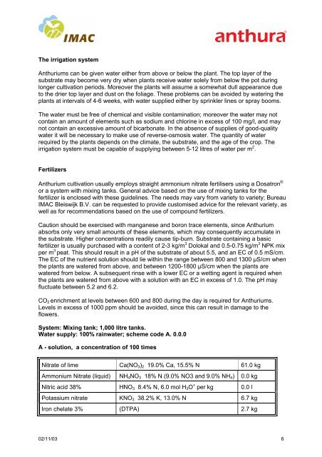 Pot Anthurium cultivation guidelines - Sprint Horticulture