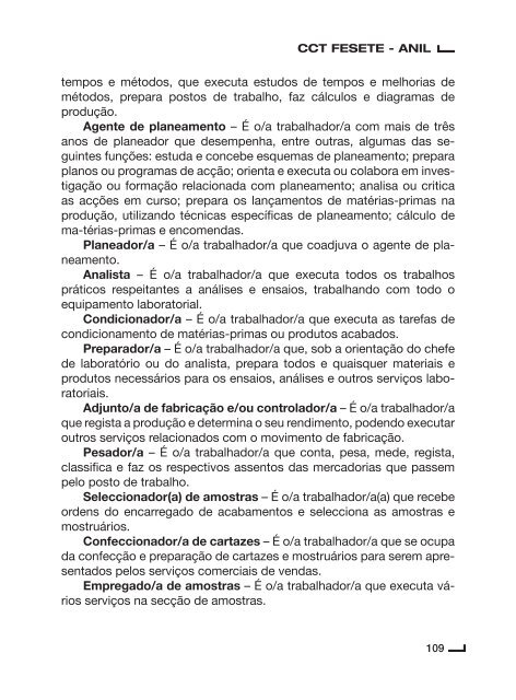 Contrato Colectivo de Trabalho para o Sector de Lanifícios ... - Fesete