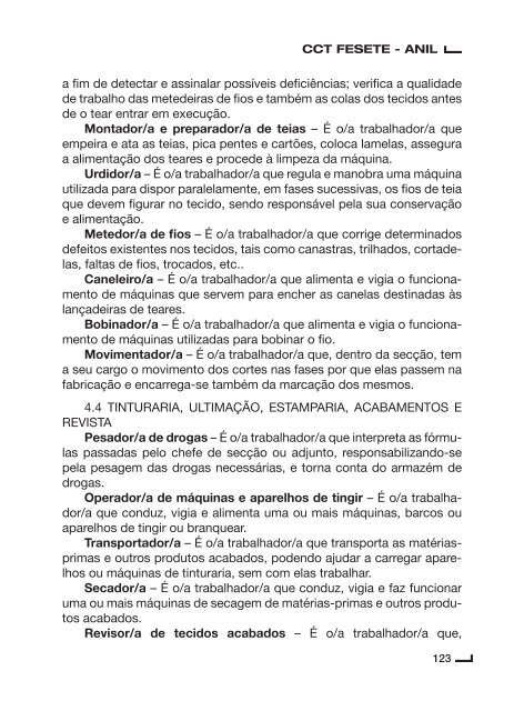 Contrato Colectivo de Trabalho para o Sector de Lanifícios ... - Fesete