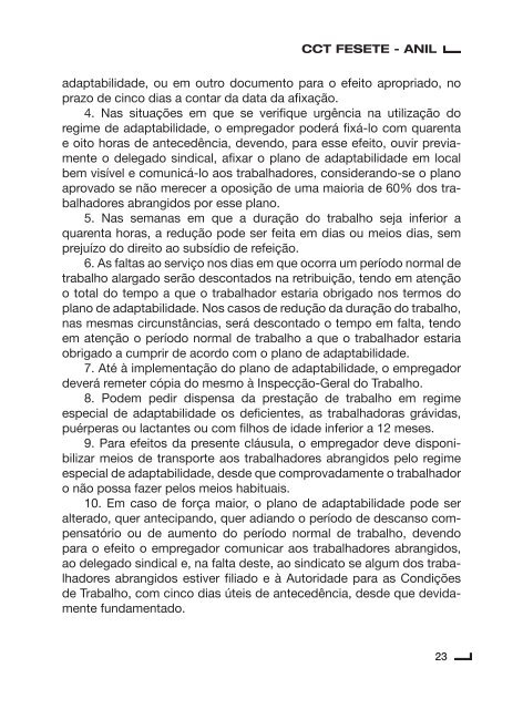 Contrato Colectivo de Trabalho para o Sector de Lanifícios ... - Fesete