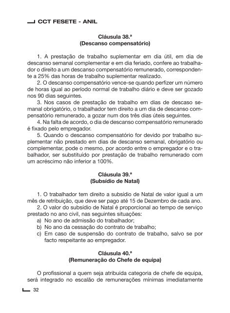 Contrato Colectivo de Trabalho para o Sector de Lanifícios ... - Fesete