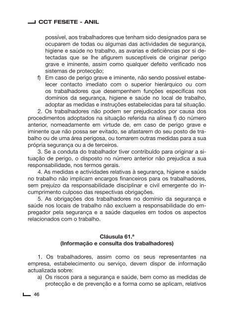 Contrato Colectivo de Trabalho para o Sector de Lanifícios ... - Fesete