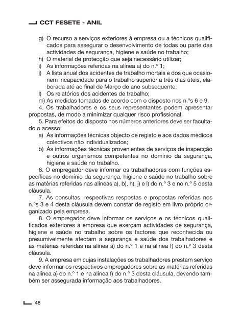 Contrato Colectivo de Trabalho para o Sector de Lanifícios ... - Fesete