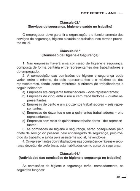 Contrato Colectivo de Trabalho para o Sector de Lanifícios ... - Fesete