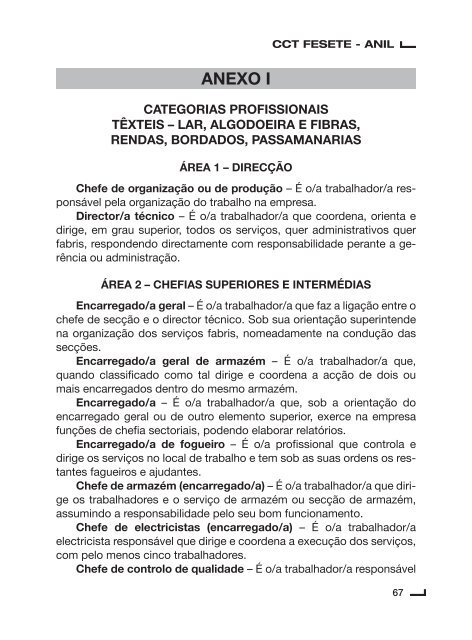 Contrato Colectivo de Trabalho para o Sector de Lanifícios ... - Fesete