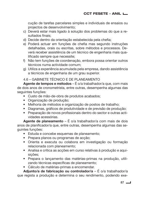 Contrato Colectivo de Trabalho para o Sector de Lanifícios ... - Fesete