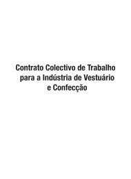 Contrato Colectivo de Trabalho para a Indústria de ... - Entrada