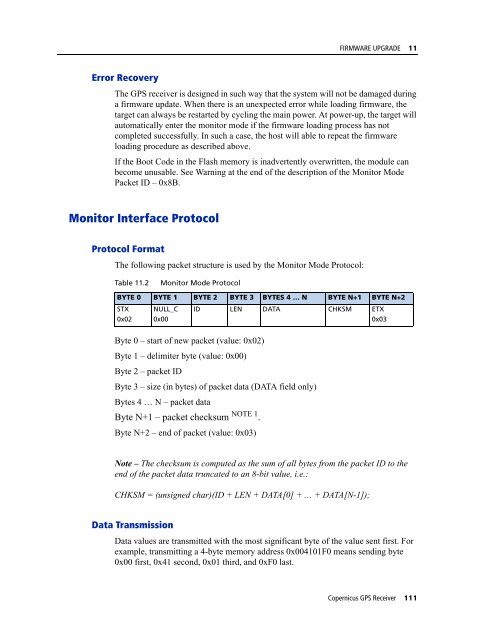 REFERENCE MANUAL - FTP Directory Listing - Trimble