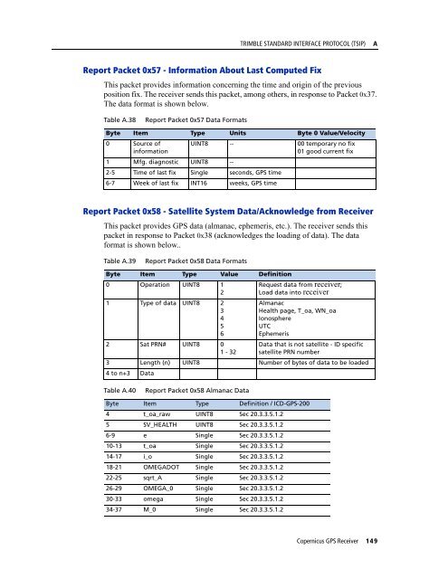 REFERENCE MANUAL - FTP Directory Listing - Trimble