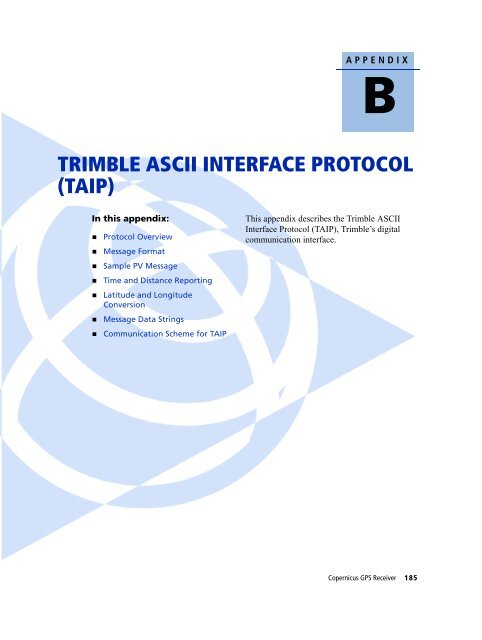 REFERENCE MANUAL - FTP Directory Listing - Trimble