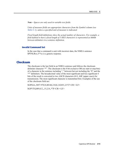 REFERENCE MANUAL - FTP Directory Listing - Trimble