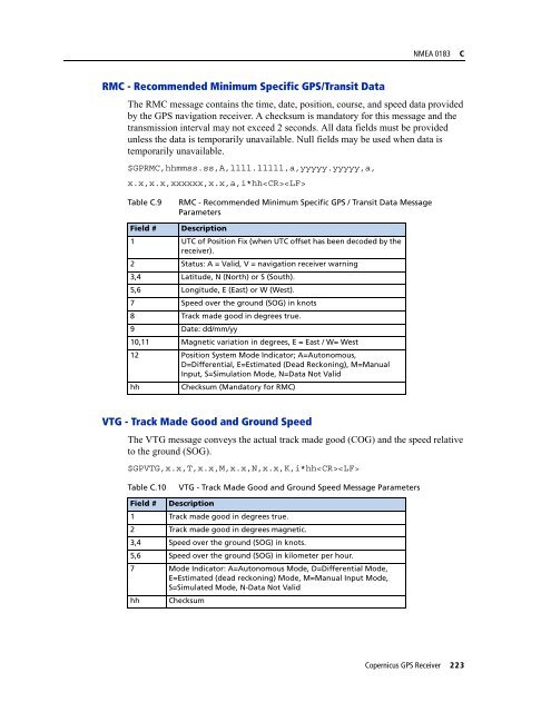 REFERENCE MANUAL - FTP Directory Listing - Trimble