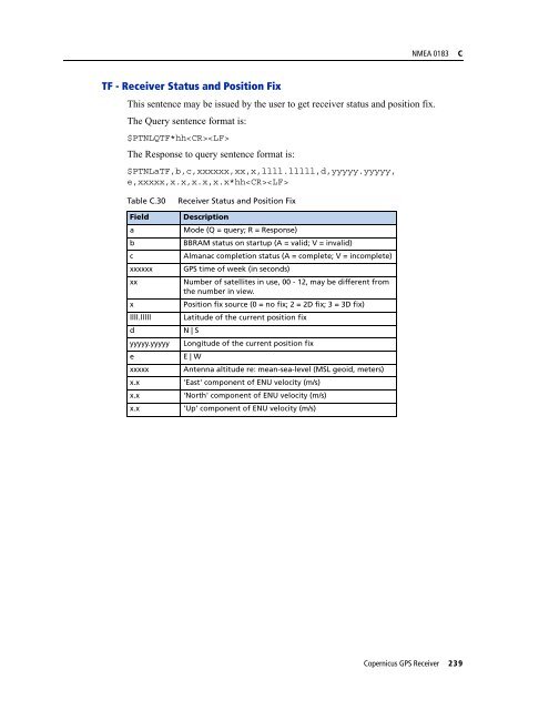 REFERENCE MANUAL - FTP Directory Listing - Trimble