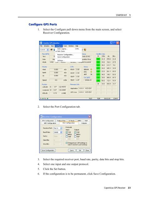 REFERENCE MANUAL - FTP Directory Listing - Trimble