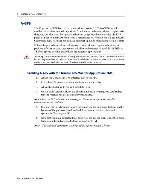 REFERENCE MANUAL - FTP Directory Listing - Trimble