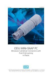 ODU MINI-SNAP PC - Garam Elektronik AB