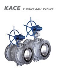 T SERIES BALL VALVES - KACE Valves