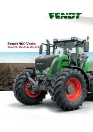 Den nye Fendt 900 Vario. Chefen.