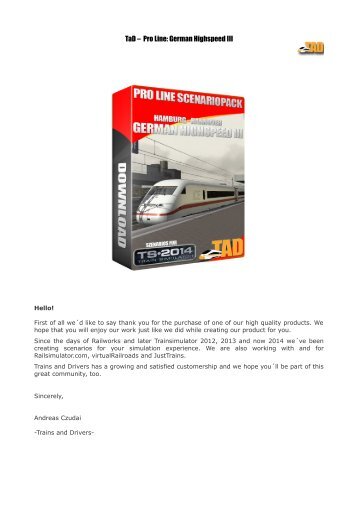 Download - Trains and Drivers