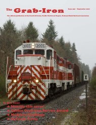 September 2007 - the 4th Division â¢ PNR â¢ NMRA