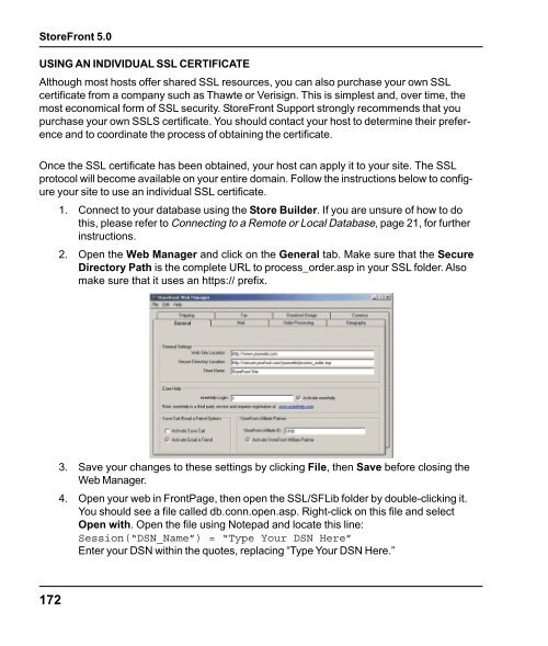 StoreFront 5.0 Manual - StoreFront Support - LaGarde, Inc.