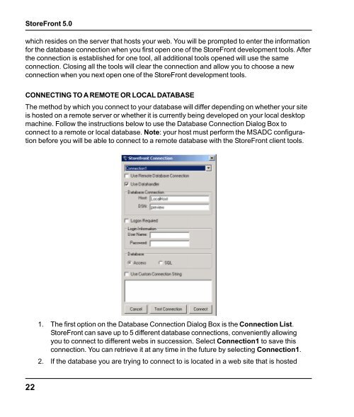 StoreFront 5.0 Manual - StoreFront Support - LaGarde, Inc.