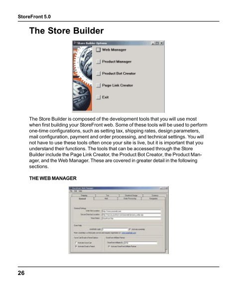 StoreFront 5.0 Manual - StoreFront Support - LaGarde, Inc.