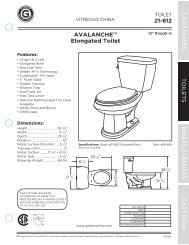 He 21 818 Toilets Bidets Urinals Cast Iron Gerber
